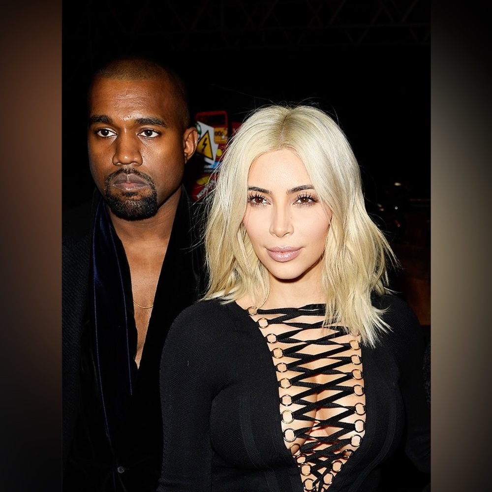 Givenchy Black Lace-Up Bodysuit Aso Kim K - Picture 2 of 14